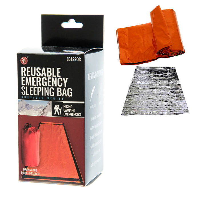 Survival Bivvy Bag Emergency Sleeping Lightweight Waterproof Thermal Bivy Sack