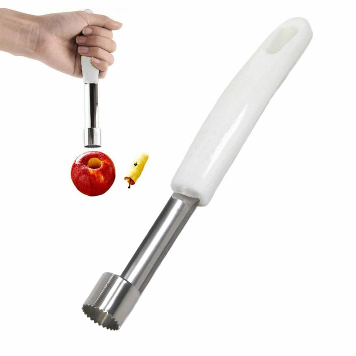 1 Pc Apple Corer Stainless Steel Core Seed Remover Fruit Pear Easy Twist Kitchen