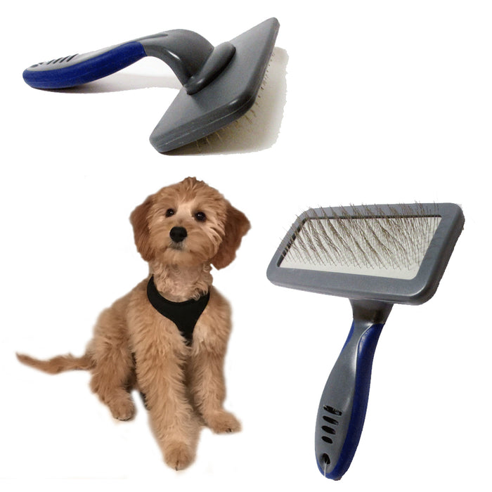 1 Pet Grooming Brush Comb Shedding Rake Trimming Dog Cat Hair Fur Removal Tool