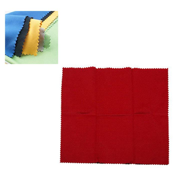 4 x Lens Cleaning Cloth Microfiber Camera Glasses TV Cell Phone LCD Screen Clear