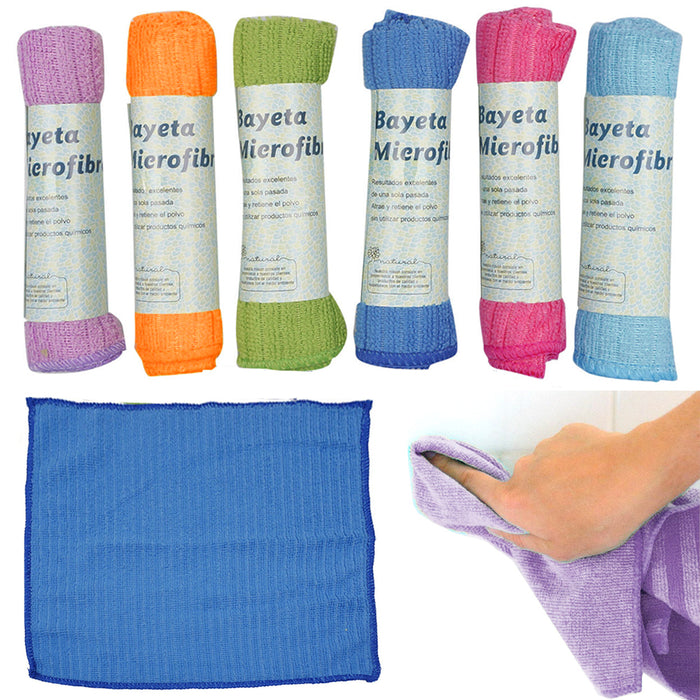 4 Pc Thick Plush Microfiber Towel Washing Cleaning Cloth Polishing Detailing