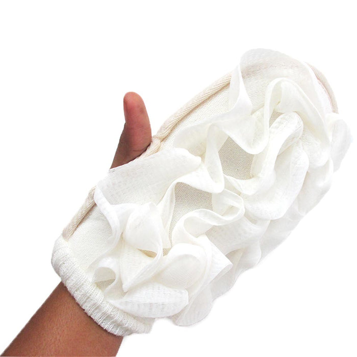 Exfoliating Bath Glove Stimulating Shower Sponge Cleansing Loofah Body Scrubber