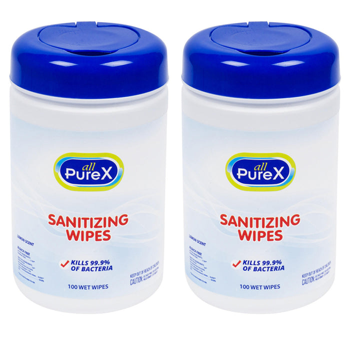 200ct Sanitizing Cleaning Wipes Wet Cloth Surface Cleaner Towelette Disposable