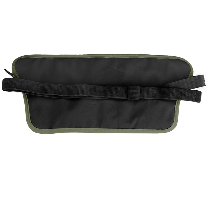 Lewis N Clark Waist Stash Fanny Pack RFID Money Travel Zip Wallet Passport Olive