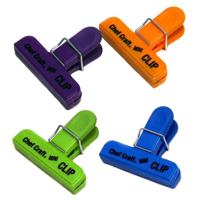4PC Bag Sealing Clips Food Chip Snack Assorted Size Multipurpose Kitchen Storage
