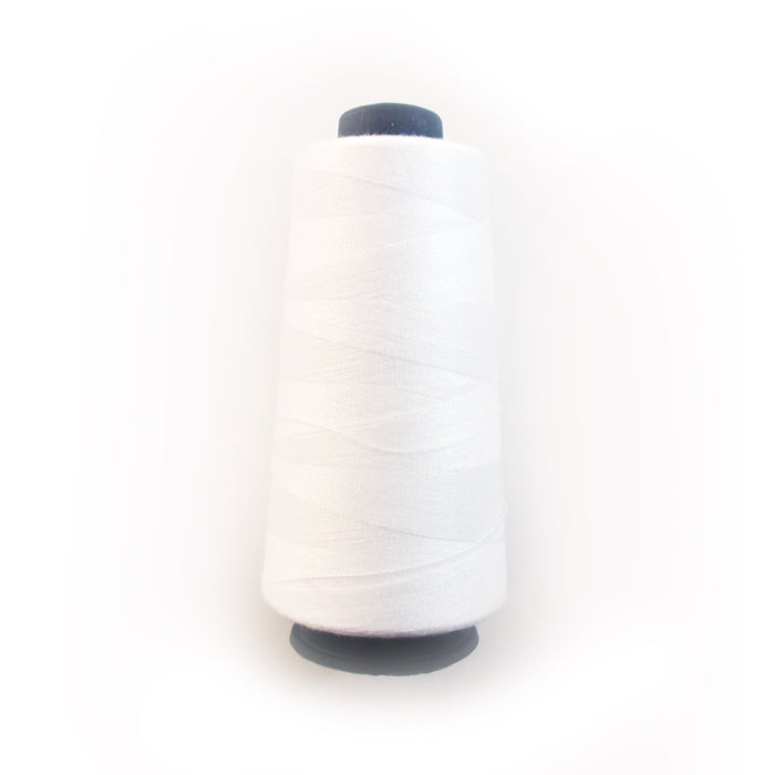 1 Spools White Sewing Thread 3000 Yard Polyester Sew Fabric Upholstery Craft New