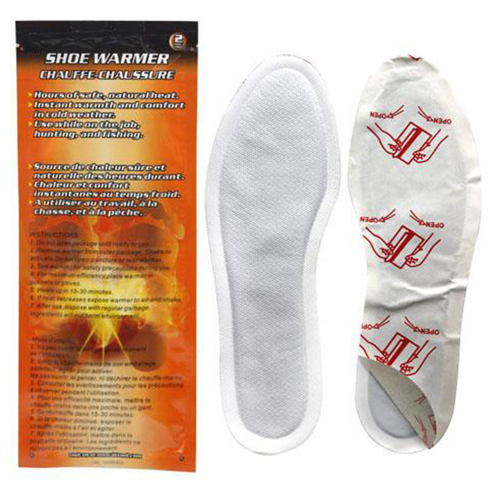 5 Pairs Toe Foot Warmer Insole Shoe Sock Adhesive Activated Pure Heat Hot Feet !