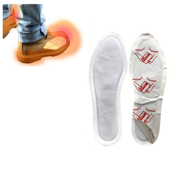 5 Pairs Toe Foot Warmer Insole Shoe Sock Adhesive Activated Pure Heat Hot Feet !