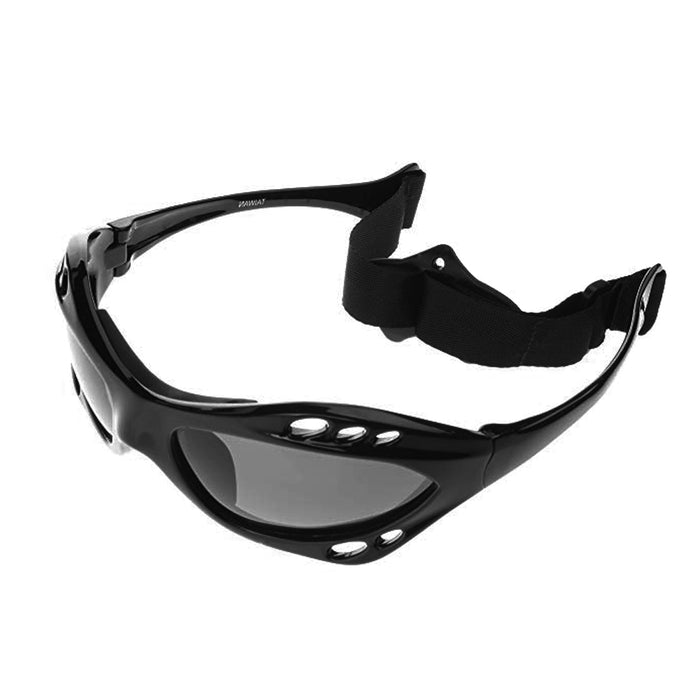 2 Pairs Black Sunglasses Goggles Fishing Boating Water Kite Surfing Jetski UV400