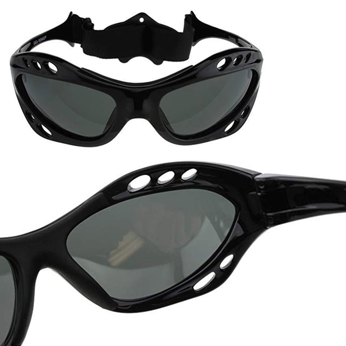 1 Kitesurfing Kiteboarding Sunglasses Sports Windsurf UV400 Fashion Shades Black