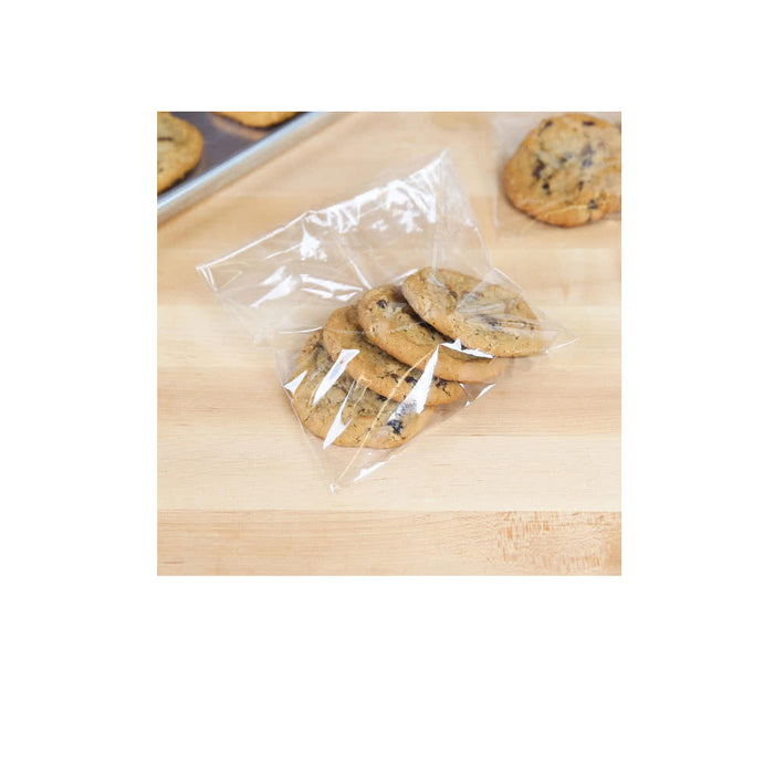 480 Fold Top Sandwich Snack Bags Food Storage Plastic Baggies Office Travel Home