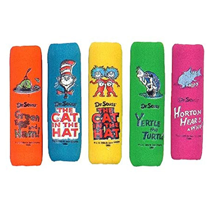 6 Pc Dr Seuss Children Pencil Grip Holder Pen Writing Aid Posture Comfortable