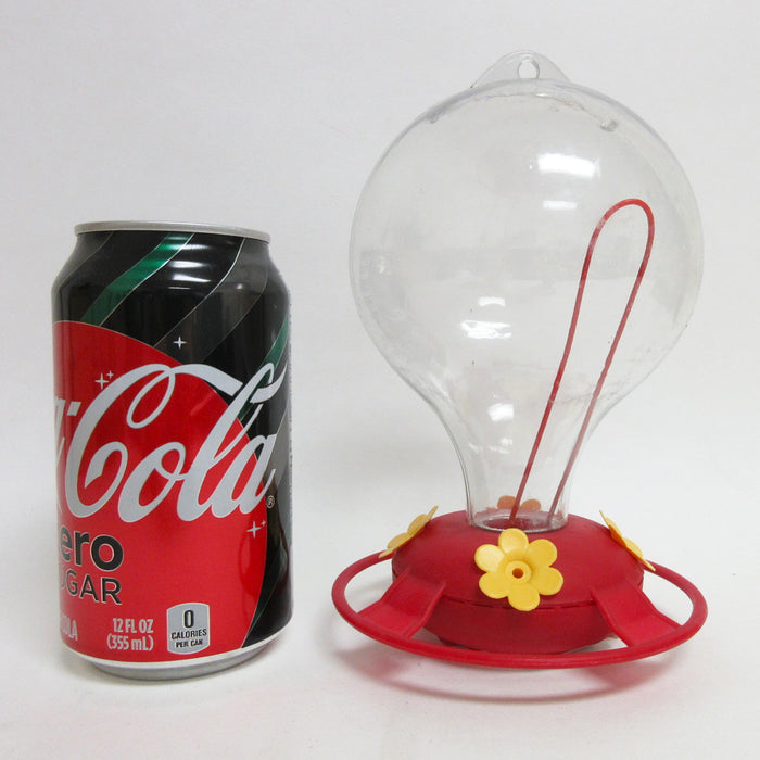 2 Pack Hummingbird Nectar Flower Feeder 20 oz Hanging Garden Outdoor Patio Clear