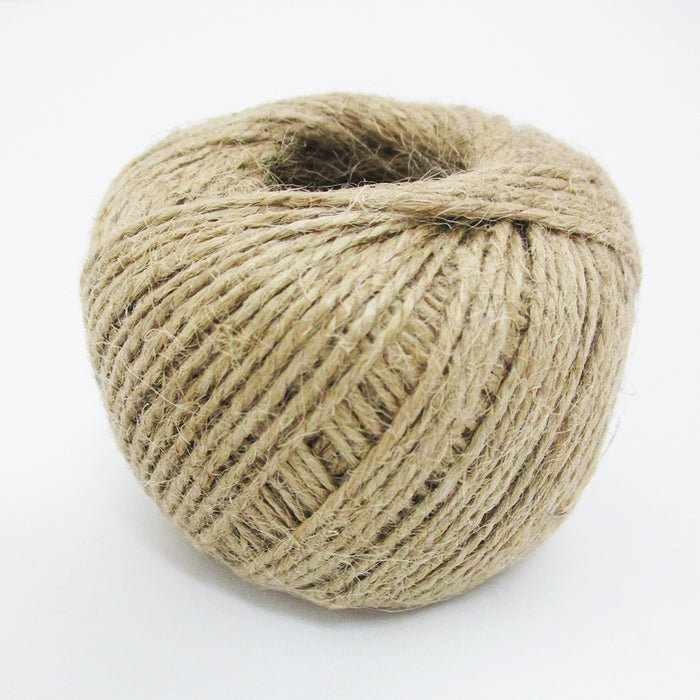 AllTopBargains 350' Feet Jute Twine 100% Natural 2-Ply Twisted Rope Bird Parrot Toy Craft Parts