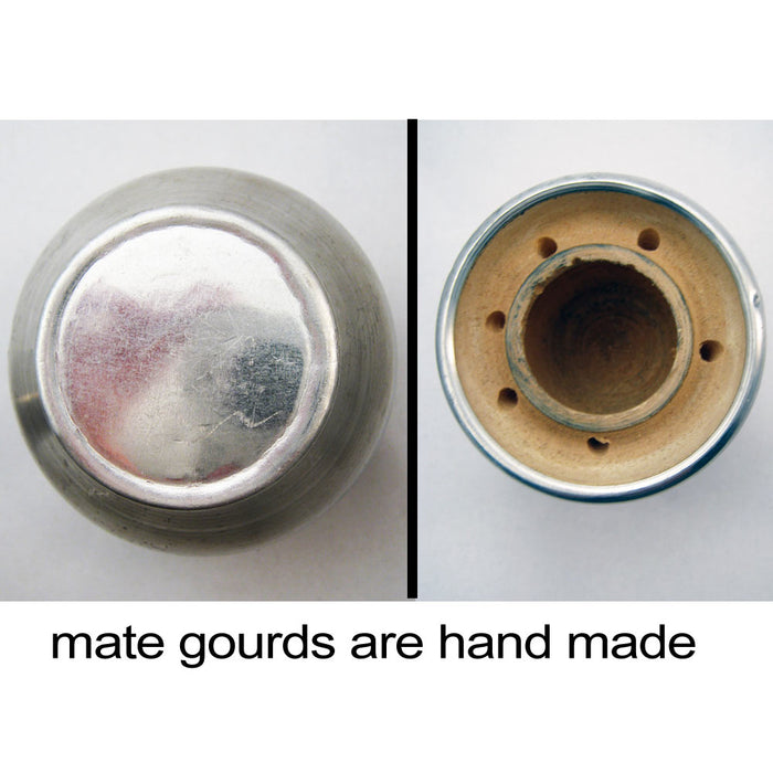 ARGENTINA MATE GOURD YERBA TEA WITH STRAW BOMBILLA SET KIT DIET DRINK NEW 3905