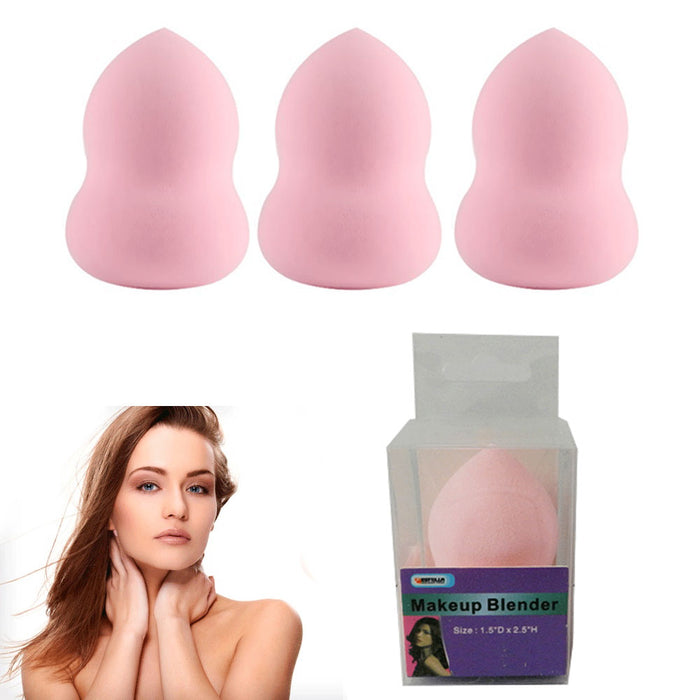 3Pc Makeup Foundation Sponge Blender Blending Puff Flawless Powder Smooth Beauty