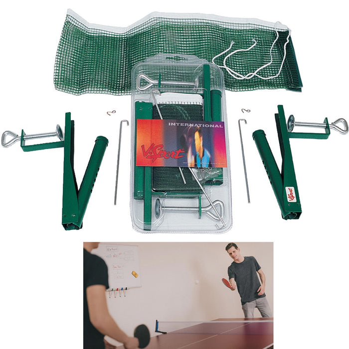 1 X Ping Pong Racket Ball Table Tennis Net Post Set Indoor Outdoor Sports Games