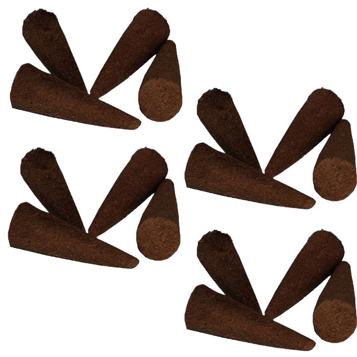 80 Ct Hem Frangipani Incense Cones Plumeria Flower Scent Natural Yoga Meditation