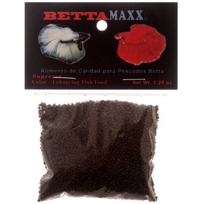 3 Packs Betta Fish Mini Pellet Food Vitamin Rich Balanced Diet Color Enhancing