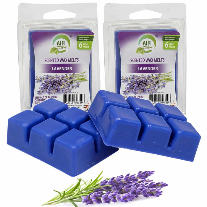 2 Pk Cube Lavender Wax Melts Candle Warmer Scented Fragrance 2.5oz Aroma Therapy