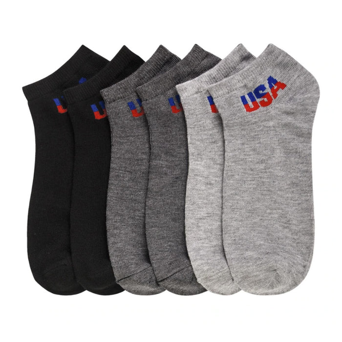 3 Pairs Ankle Quarter Crew Socks Mens Women Sport Low Cut Stretchy Size 10 -13
