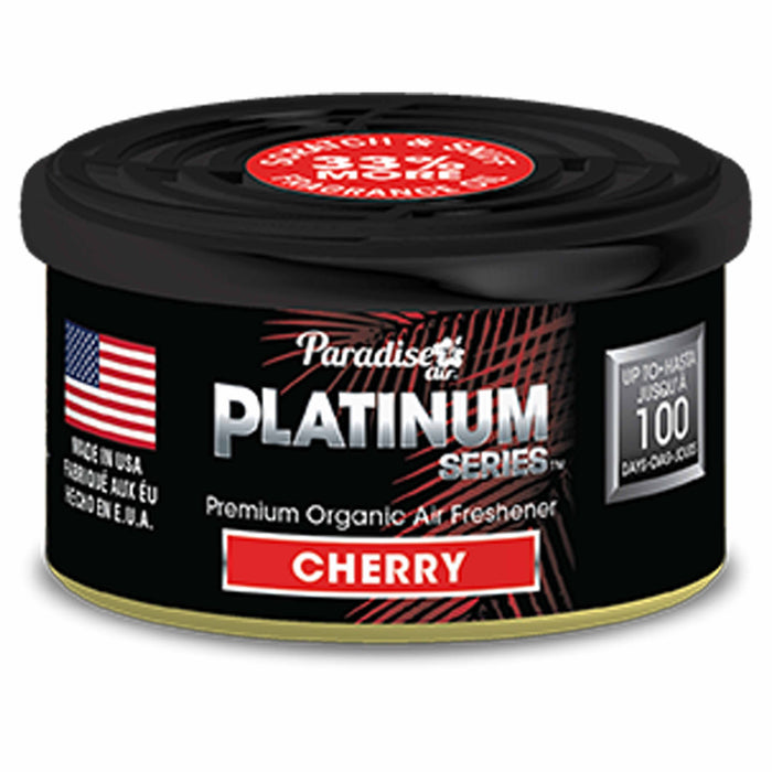 4 Paradise Platinum Organic Air Freshener Fiber Can Long Lasting Scent Cherry
