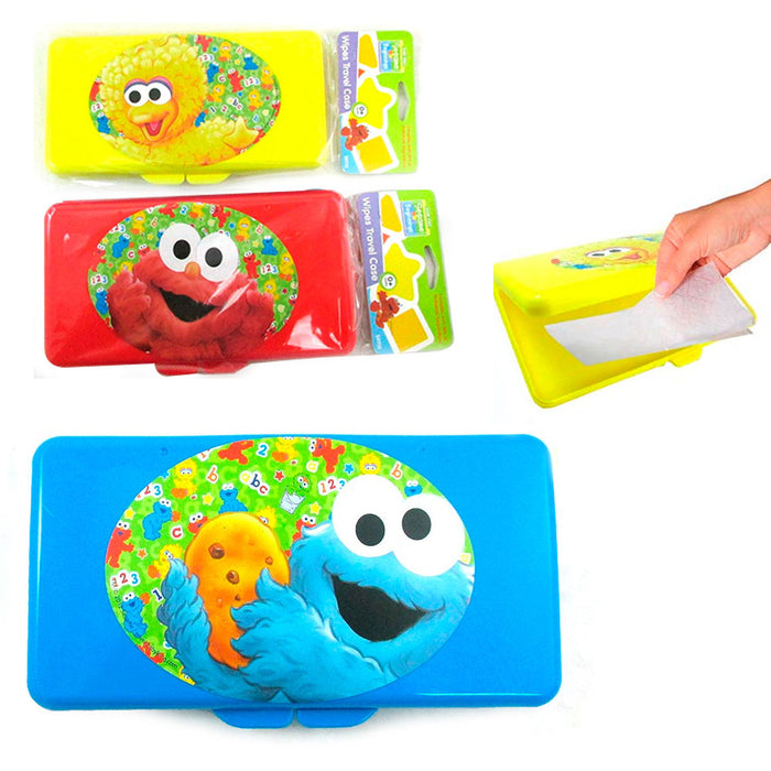 1 Baby Kids Diaper Wet Wipes Case Box Refillable Container Travel Bag Stroller