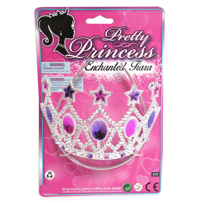2 Pc Children Girls Kids Cosplay Crown Princess Dress Costume Magic Party Toy