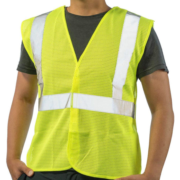 2 High Visibility Construction Safety Vests Class 2 Reflective Construction Work