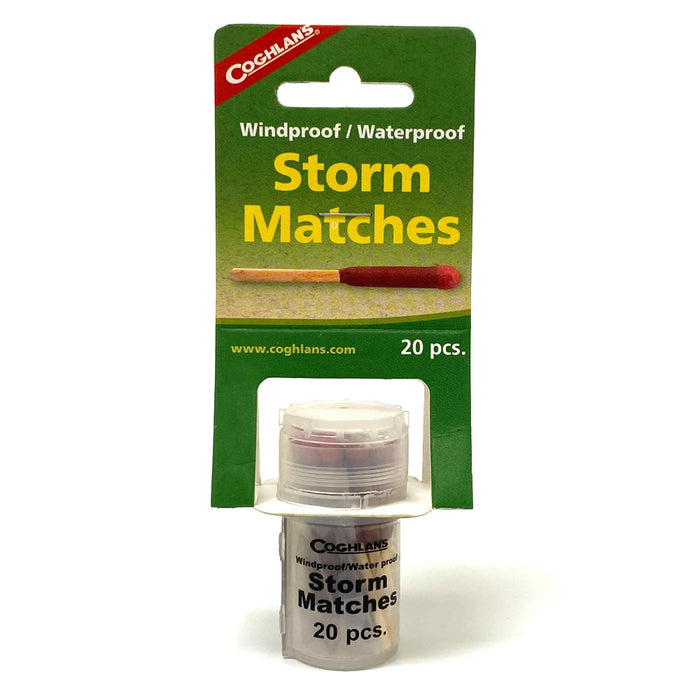 20 Pc Storm Matches Waterproof Stormproof Coghlans Windproof Survival Emergency