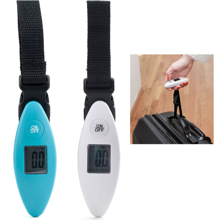 Travel Luggage Scale LCD Digital Hang Electronic Weight 88lb / 40kg Kikkerland