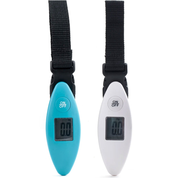 2 Pc Kikkerland Portable Travel Digital Luggage Scale LCD Electronic 88lb / 40kg