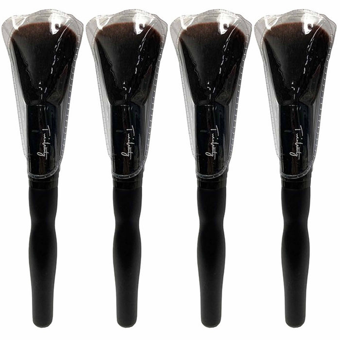 4 X Beauty Brushes Set Cosmetic Powder Brush Face Liquid Foundation Makeup Blush