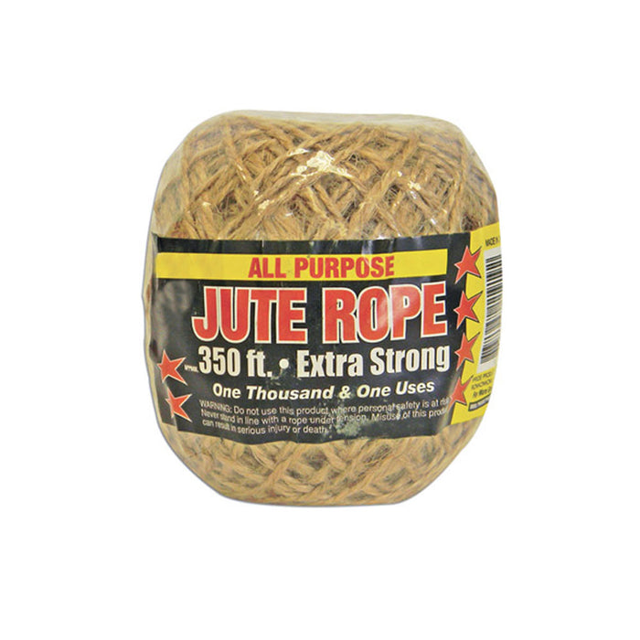 6Pc Jute Twine Rope 350ft Natural 2Ply Twisted String Bird Parrot Toy Craft Part
