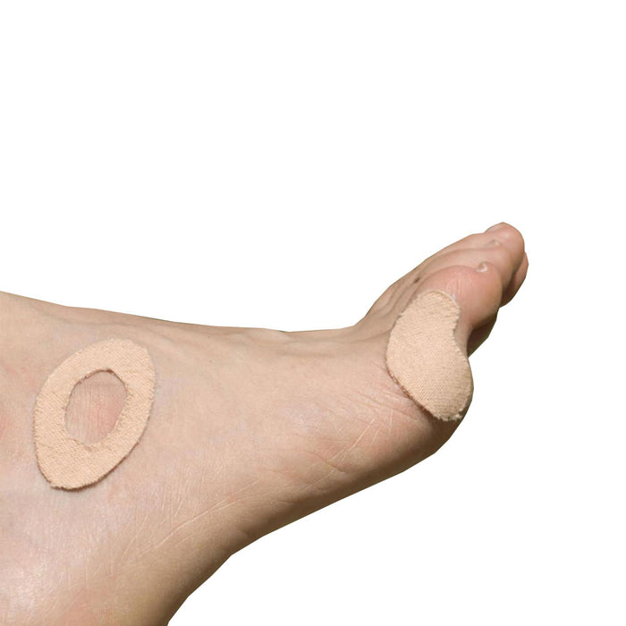 24 Pre Cut Moleskin Adhesive Dressing Foot Care Blister Prevention Kit Medical