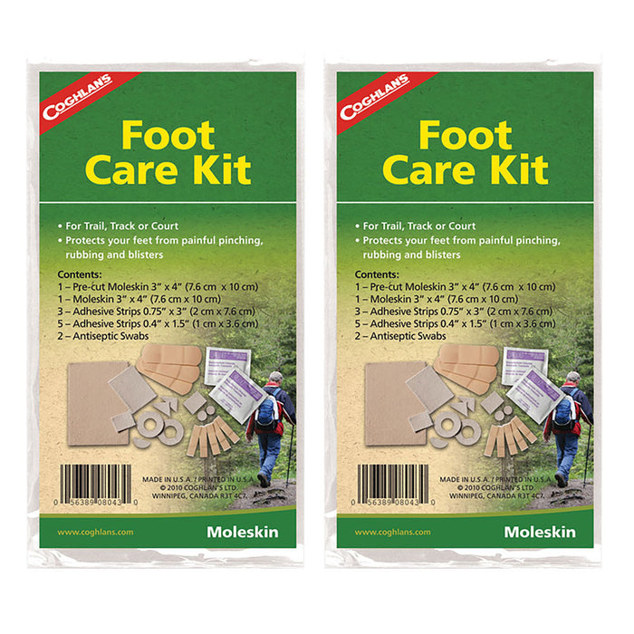 24 Pre Cut Moleskin Adhesive Dressing Foot Care Blister Prevention Kit Medical