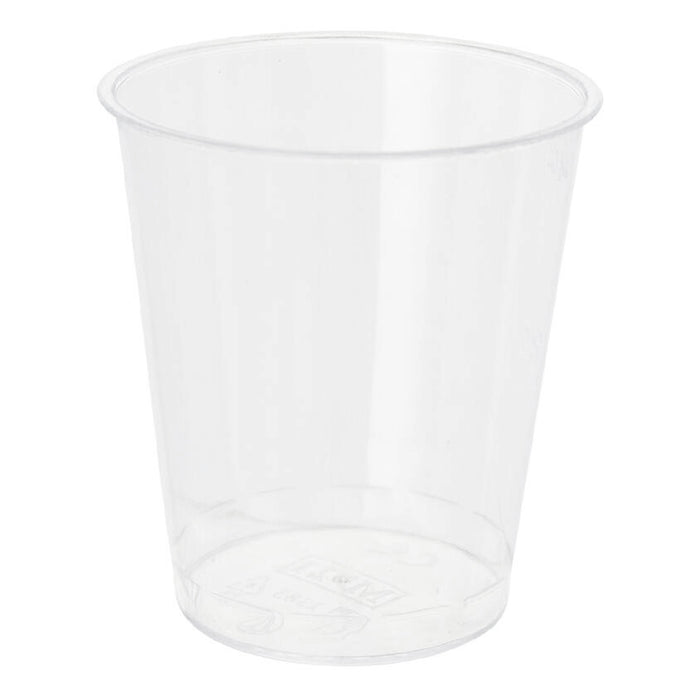 100 Ct Disposable Shot Glasses Drinkware Hard Plastic Cups Party Bar 1.5oz Clear