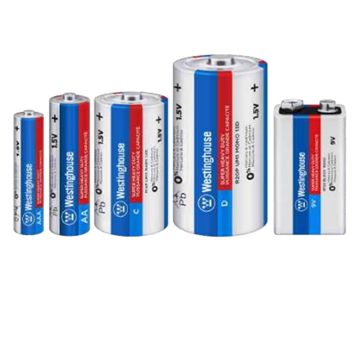 28 Pc Assorted Batteries AA Triple A C D 1.5V 9V Carbon Zinc Battery Toys Remote