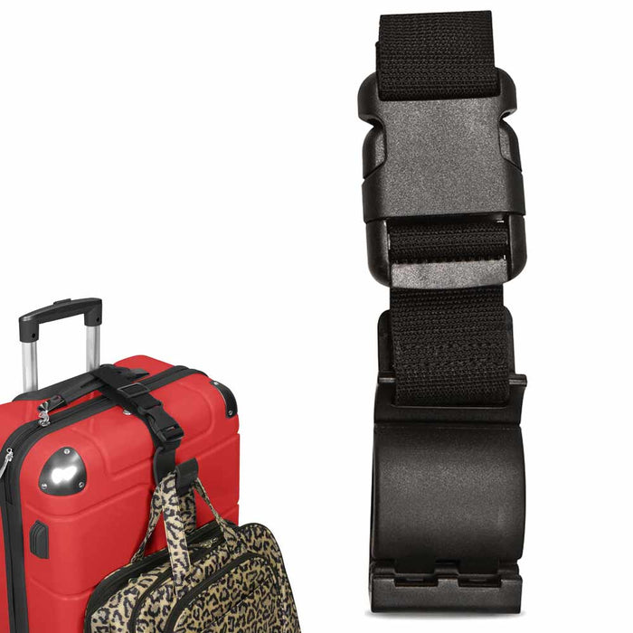 Travelon Add A Bag Strap Luggage Hook Belt Adjustable Travel Suitcase Attachment