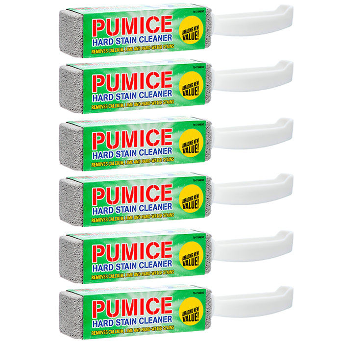6 X Pumice Hard Stain Cleaner Heavy Duty Scouring Stick Bar Household Cleaning