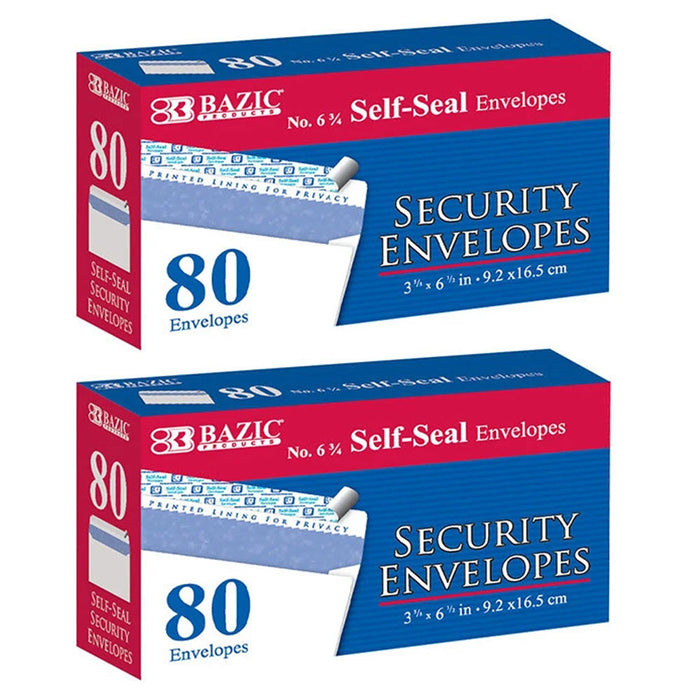 160 Peel SelfSeal Letter White Envelopes Mailing Shipping Mailer 3 5/8 x 6 1/2In
