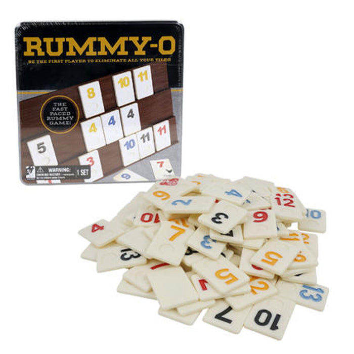 Deluxe Rummy-O Cardinal Classic Tile Number Game Rummikub Family Night Fun Gift