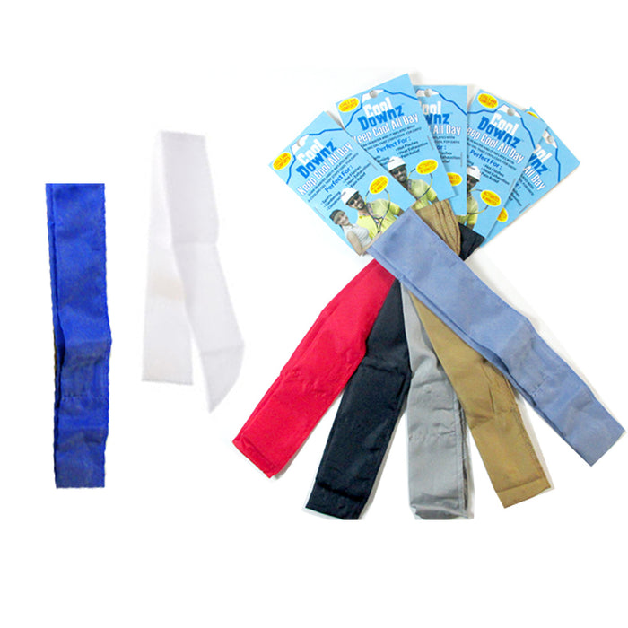 Cooling Scarf Neck Wrap Inflated Soft Bandana Cooler Sports Workout Yoga Outdoor