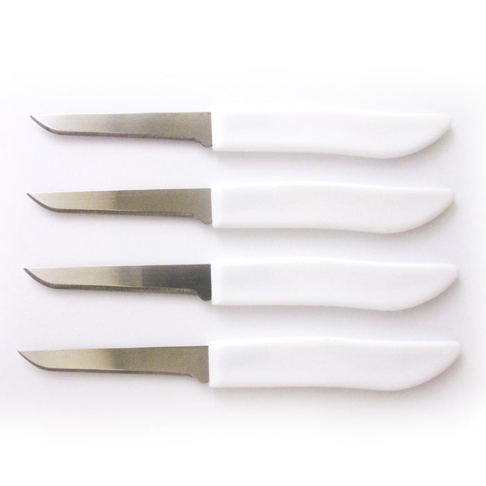 8 Paring Knives Stainless Steel Set Sharp Kitchen Blades Cutlery Cooking Knife