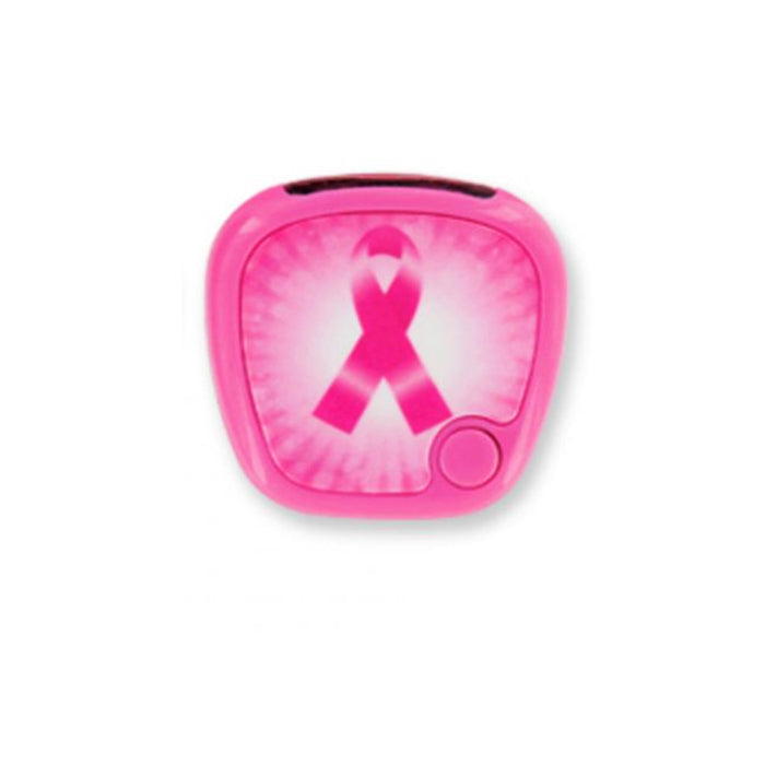1 Breast Cancer Awareness Pedometer Ribbon Digital LCD Activity Tracker Walking