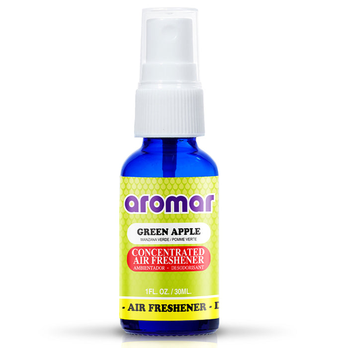 Green Apple Scented Spray Air Freshener Car Bathroom Home Odor Eliminator 1oz