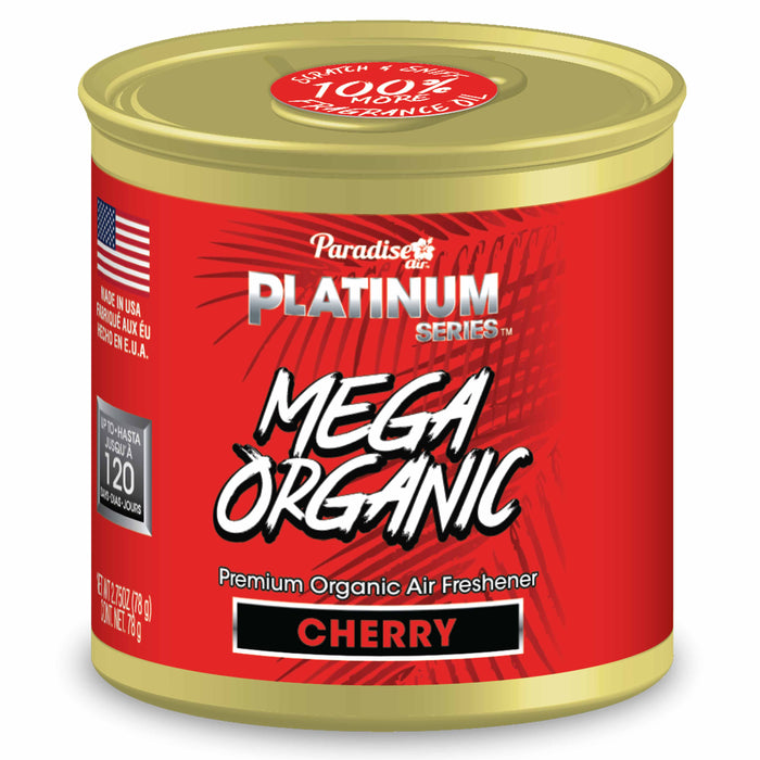 4 Paradise Mega Organic Air Freshener Fiber Can Long Lasting Aroma Scent Cherry