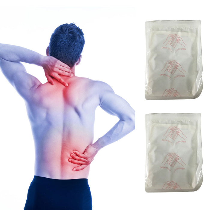 2pc Heating Heat Pad Arthritis Joint Back Neck Pain Relief Pack Air Activated