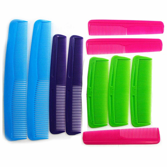 20pc Plastic Comb Set Assorted Hair Styling Hairdressing Salon Barbers Men Women