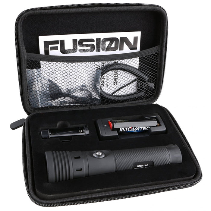 Underwater Flashlight Scuba Diving Dive Light Waterproof Rechargeable Torch Lamp